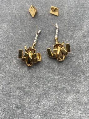 Alexis Bittar Metal Pav�� Stud Earrings